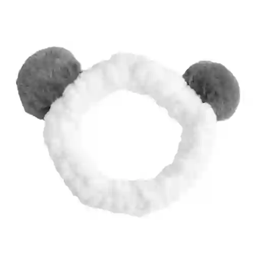 Diadema Con Pompón Serie Silvery Gray Miniso