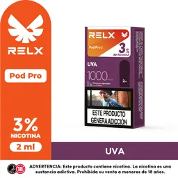 Relx dispositivo recargable Precio y Donde comprar - Rappi