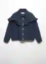 Chaqueta Jiny Navy Talla 06 Niñas Mango