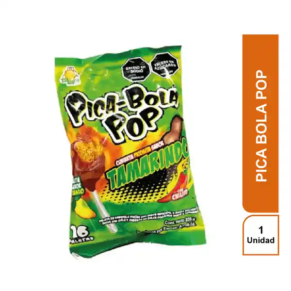 Pica Boll Pop Caramelo