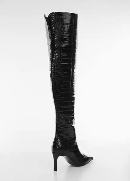 Botas Avatar Negro Talla 39 Mujer Mango