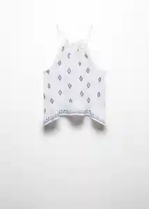 Top Kite Off White Talla 19 Niñas Mango