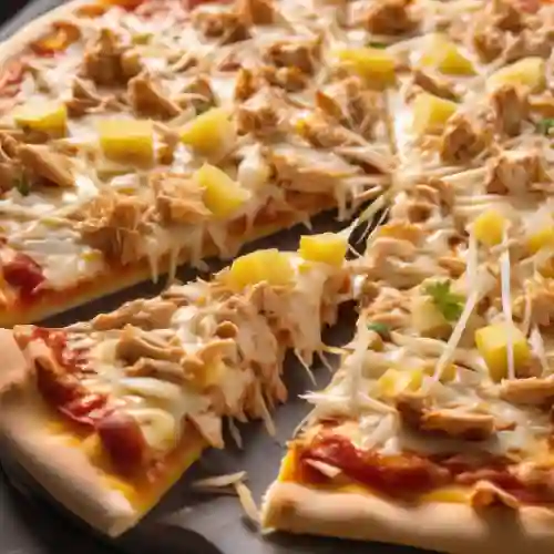 Pizza Piña y Pollo