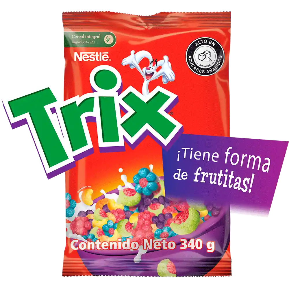 Nestle Trix Cereal en Forma de Frutitas