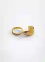 Anillo Diana Oro Talla M Mujer Mango