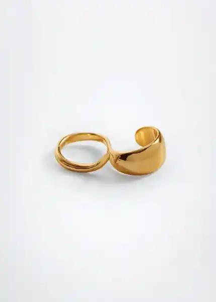 Anillo Diana Oro Talla M Mujer Mango