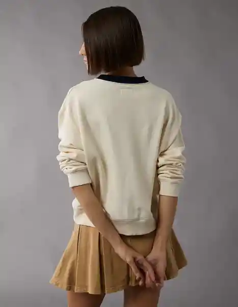 Buzo Mujer Blanco Talla X-SMALL 2543100 American Eagle