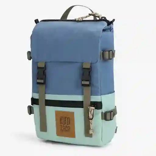 Topo Designs Mochila de Aventura Rover Stone Blue/Ash Green 10 L