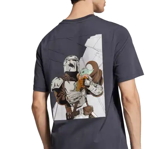 Adidas Camiseta Manga Corta Entrenamiento Hombre Gris Talla S