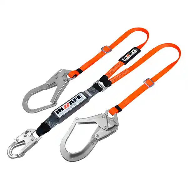 Insafe Eslinga Reata Poliéster y Con Absorbedor Regulable 1.8 m