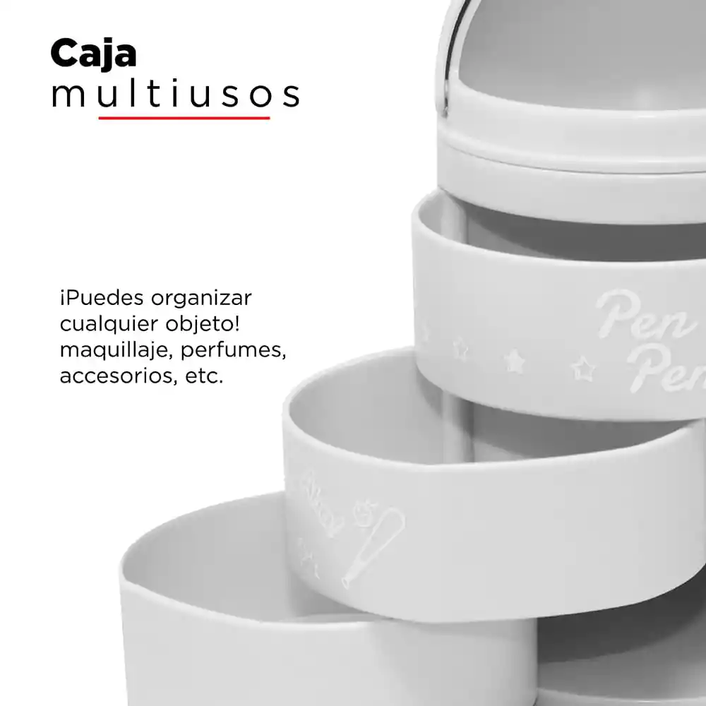 Miniso Organizador Plástico Escritorio Mini Bun Bum Pingüino