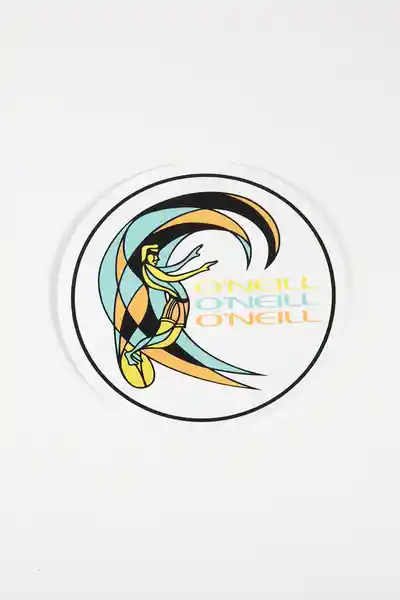 O'Neill Sticker Circular Original Estampado Talla Única