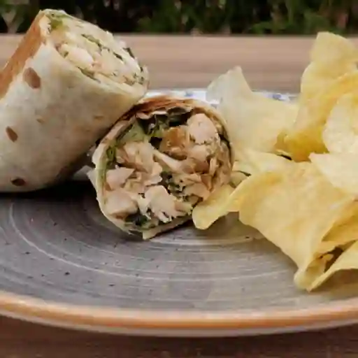 COMBO WRAP CESAR CON POLLO