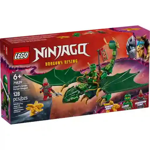 Set Construcción Dragón Verde Del Bosque de Lloyd Lego