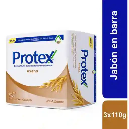 Protex Jabón Antibacterial de Avena en Barra