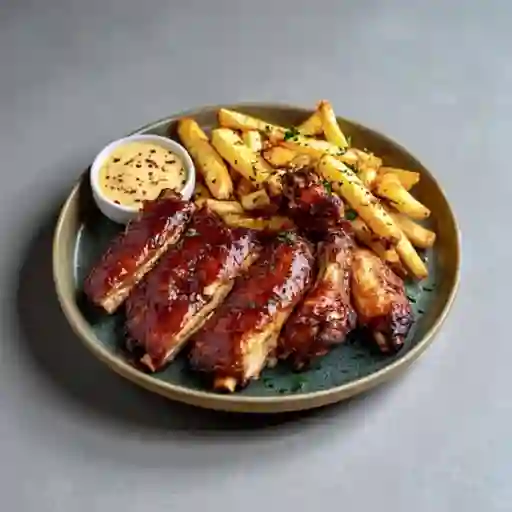 Costillas bbq