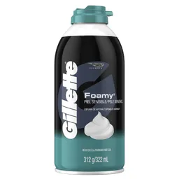 Gillette Espuma de Afeitar Foamy Piel Sensible