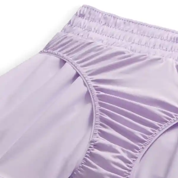 Nike Short Pantaloneta W One Swsh Hbr Df mr Br Mujer Morado T. L