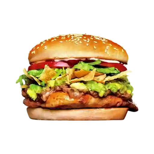 Hamburguesa Mexicana de Pollo