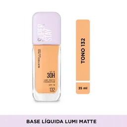 Base Líquida Maybelline SuperStay Lumi Matte 132