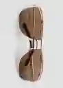 Gafas de Sol Metal Oro Talla 99 Mujer Mango
