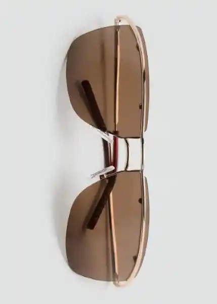Gafas de Sol Metal Oro Talla 99 Mujer Mango