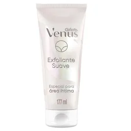 GILLETTE Venus para Área Íntima Exfoliante Suave Íntimo de 177mL Cuidado antes de Depilar con Máquina de Afeitar Depilación Zona Íntima para Mujer