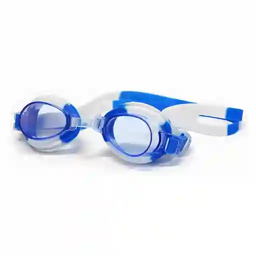 Gafas de Natación Prism Junior Blanca-Azul Everlast