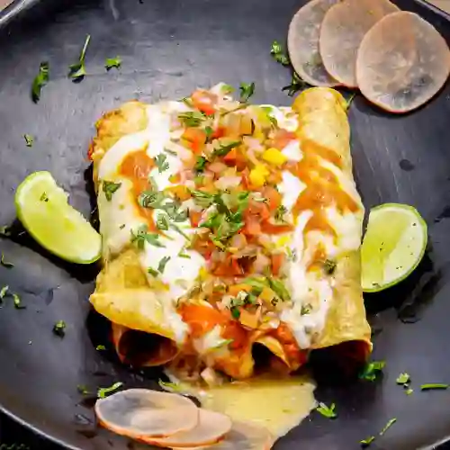 Enchiladas de Pollo Enchipotlado