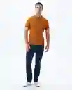 Camiseta Hombre Amarillo Talla L 800G002_AMA171047 Americanino
