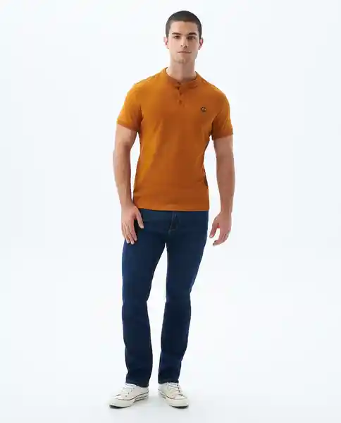 Camiseta Hombre Amarillo Talla L 800G002_AMA171047 Americanino