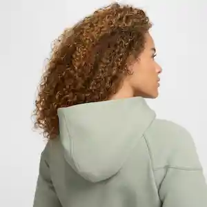 Nike Buzo Hdy Hoodie Lifestyle Verde de Mujer Talla L