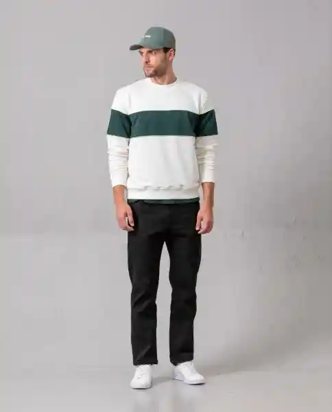Buzo Hombre Crudo Marfil Claro Talla XL 37207 Rifle