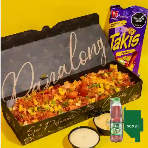 Combo Papalong Takis + Mr Tea Limón 500 ml