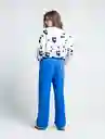 Pantalón Circe Azul Intenso Oscuro Talla 12 431F306 Naf Naf