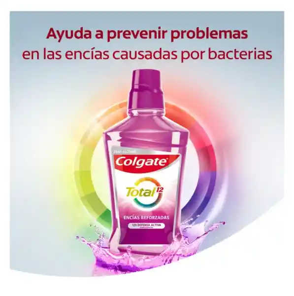 Enjuague Bucal Colgate Total Encias Reforzadas 500ml