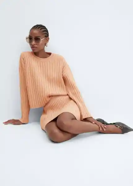 Jersey Phill Peach Talla S Mujer Mango