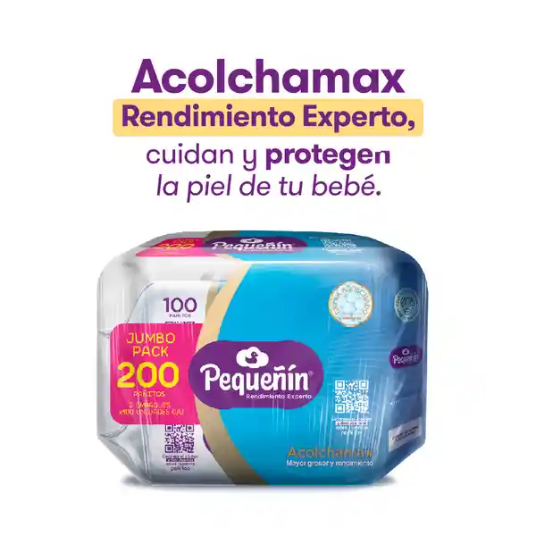 Pequeñín Pañito Húmedo Acolchamax