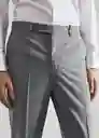 Pantalón Breda Gris Claro Vigoré Talla 42 Hombre Mango