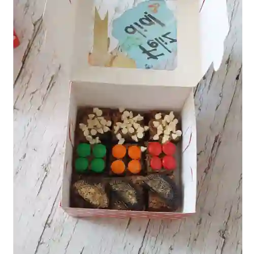 Caja de Mini Brownies X9
