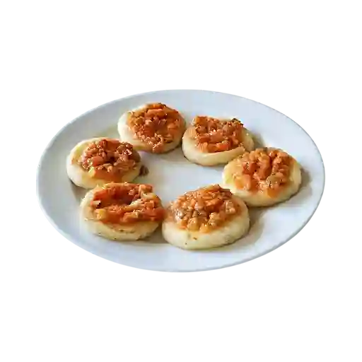 Arepas con Hogao