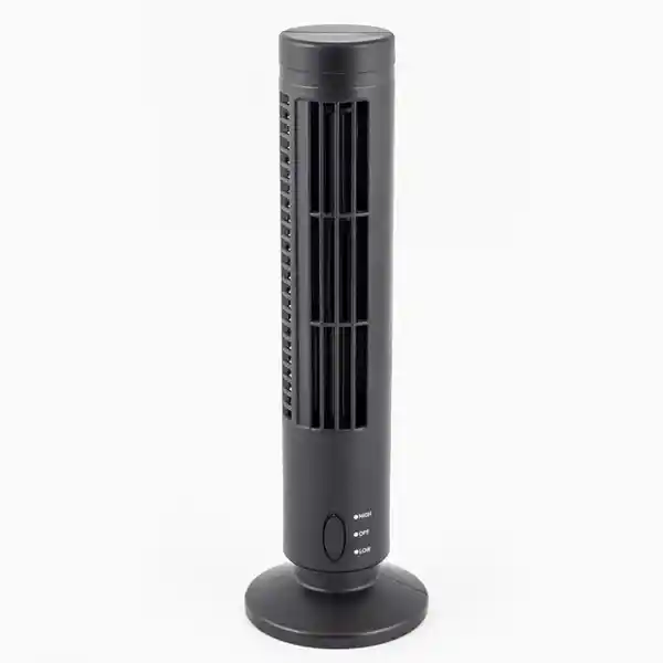 Jet Lag Ventilador de Torre Usb Negro HT1966