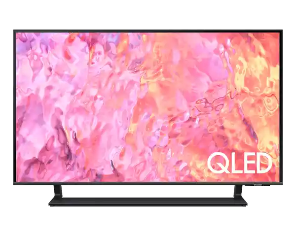 Televisor Negro QLED Samsung