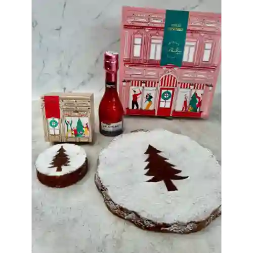 Brownie Arbolito de Navidad