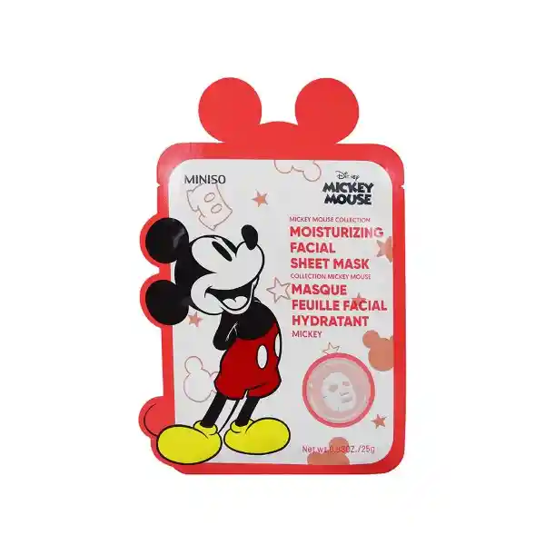 Mascarilla Facial Hidratante Colección Mickey Mouse Miniso