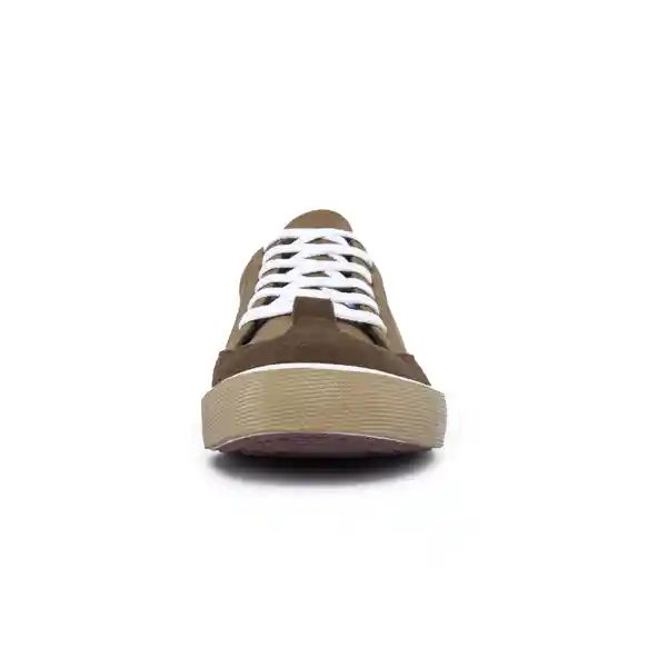 Croydon Tenis Carco Hombre Color Café Talla 43