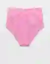 Panti de Bikini Aerie Rosa Talla: MEDIUM 6013671 American Eagle