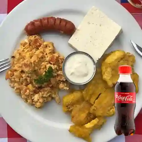 Combo Desayuno Costeño + Coca-Cola Original 200 ml