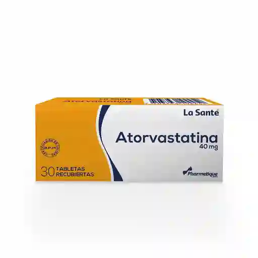 La Sante Atorvastatina (40 mg) 30 Tabletas