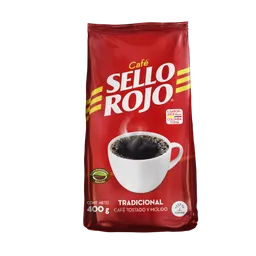 Sello Rojo Café Tostado y Molido Tradicional